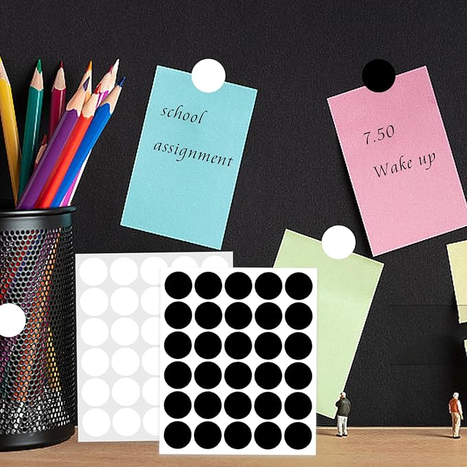 0.75 Inch Removable Color Code Dot Sticker Round Labels,Garage Sale Stickers Price Tags Label Blank Yard Sale Circle Dot Stickers Removable Writable Not Blurry (1050 Pack,White)