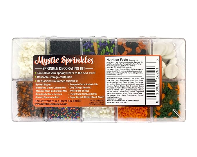 Mystic Sprinkles Sprinkle Decorating Kits (Haunted Halloween)