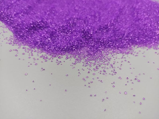 Edible 5 Ounce Fine Decorative Purple Sanding Sugar Sprinkles for Baking, Sparkling Crystals for Cakes, Cookies, Cupcakes, Ice Cream Topping and Rimming Sugar