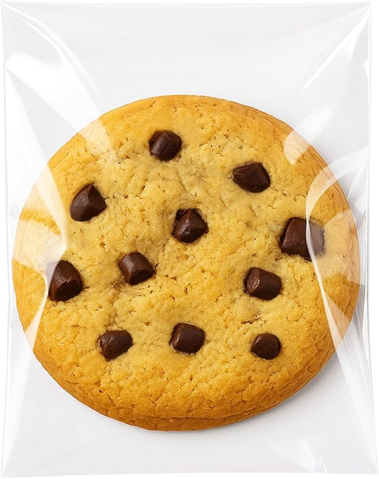 4x6 Inch Cookie Bags, 120 Pcs Clear Self Sealing Cellophane Treat Bags for Candy, Jewelry, Gift Wrapping, Party Favors, Crafts, Cookie Wrappers Self Adhesive