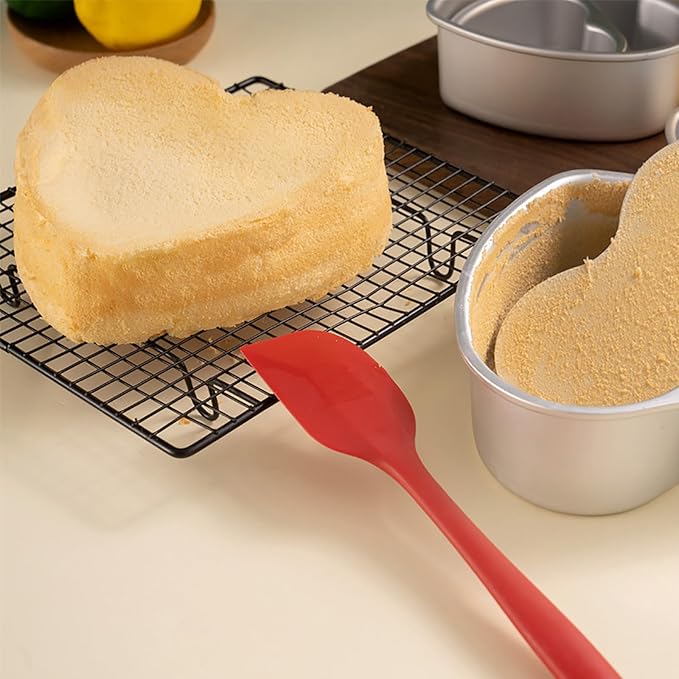 6 Inches Aluminum Heart Shaped Cake Pans Tins