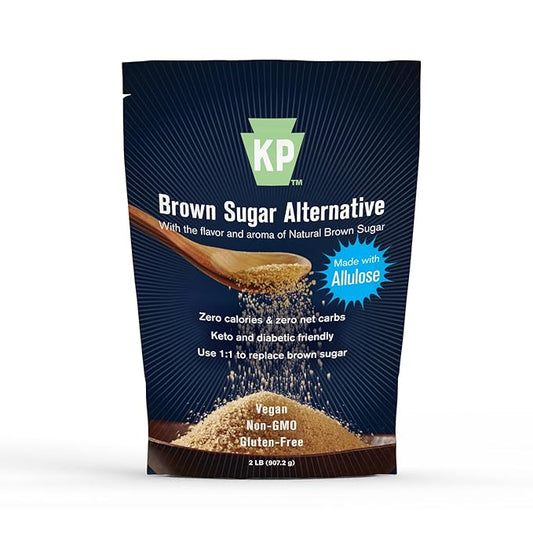 Brown allulose alternative sweetener, 2lb bag (Packaging May Vary)
