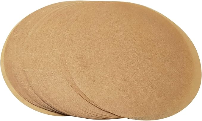 300 Sheets Round Baking Parchment Paper, 6, 8, 10 Inch Non-Stick Cake Pan Parchment Liner for Baking, Grilling and Steaming Bread