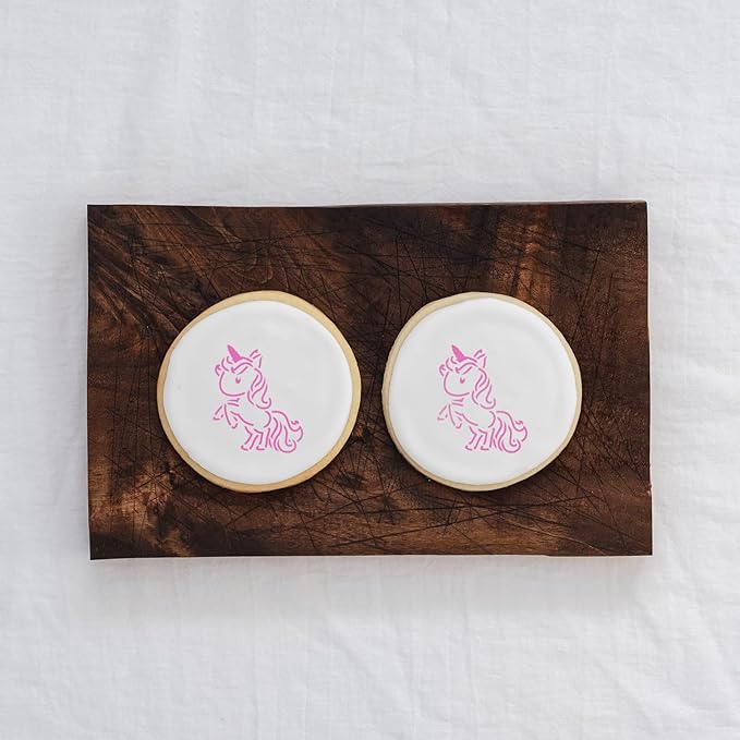 Unicorn Cookie Stencil - Cookie Cutter, Cookies, Unicorn Stencil, Baking Decorations, Stencil For Cookies