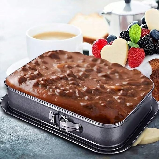 Springform Cake Leak Proof Design Oven Microwave Safe Baking Accessories Non-Stick Baking Pan with Lock Clasp