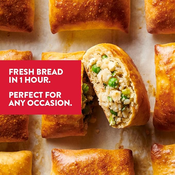 King Arthur Baking Company Perfectly Tender Flatbread Mix Kit 16.5 oz., Baking Mix - Ready in 1 hour (Pack of 2)