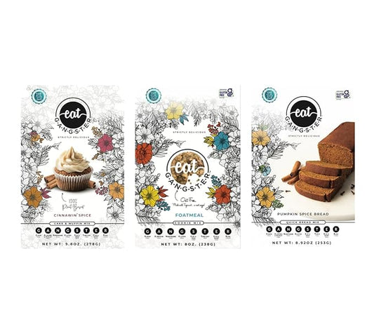 Fall Baking Bundle - Pumpkin Spice Bread Mix, Sugar Cookie Mix & Cinnawin Spice Cake & Muffin Mix