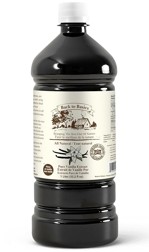 Back to Basics Vanilla (33 Oz (1 Liter) (Pack of 1))