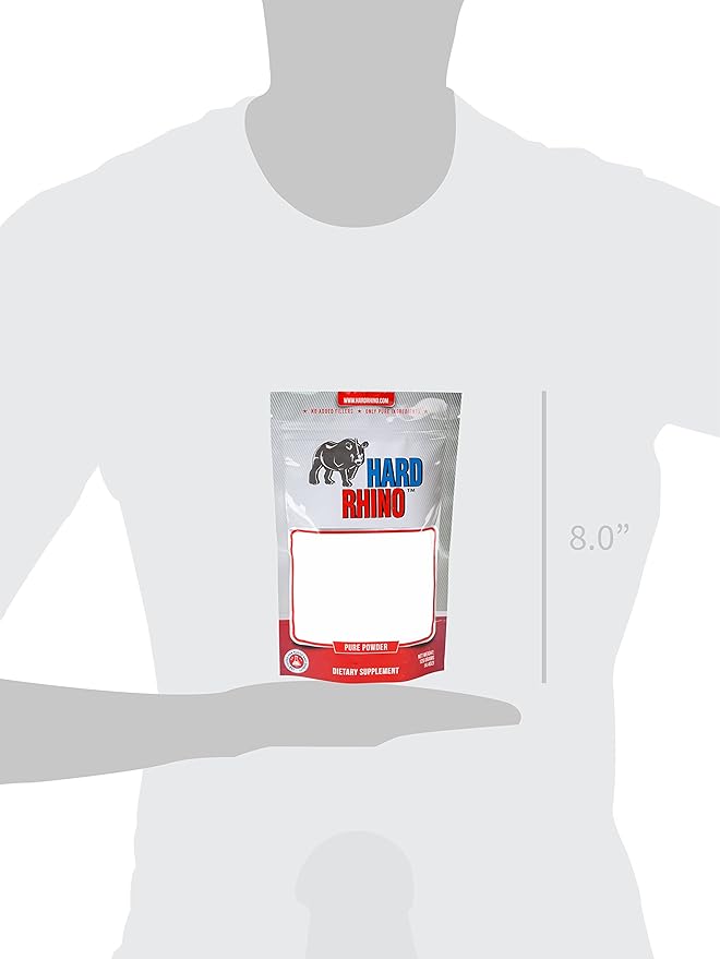 HR Supplements Sucralose Powder | 125 Grams | Zero Calorie Sweetener & Keto Sugar Substitute | Hard Rhino (125 Grams (4.4 oz))