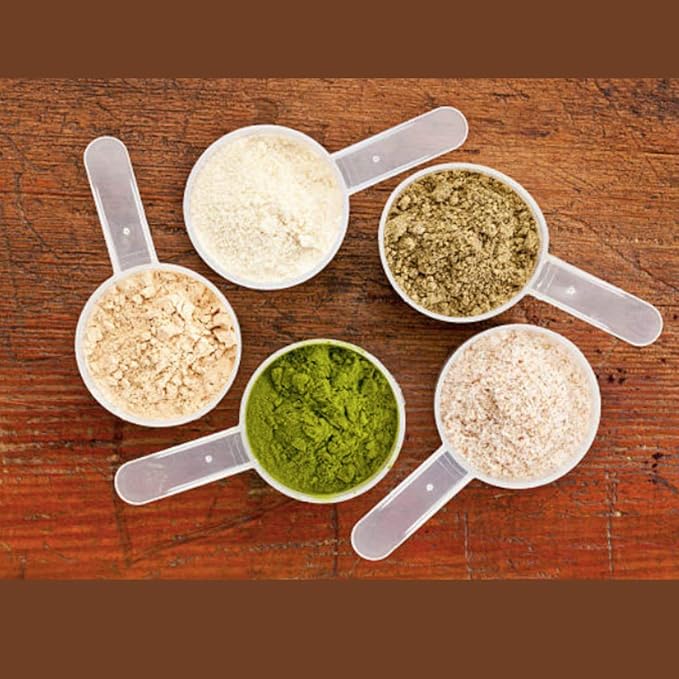 Plastic Measuring Scoop, (18 cc | 1.30 Tablespoon | 18 mL) Long Handle Spoons for Powders, Granules, Coffee, Pet Food, Baking Supplies, Protein and Other Dry Goods, BPA Free (Set of 500)