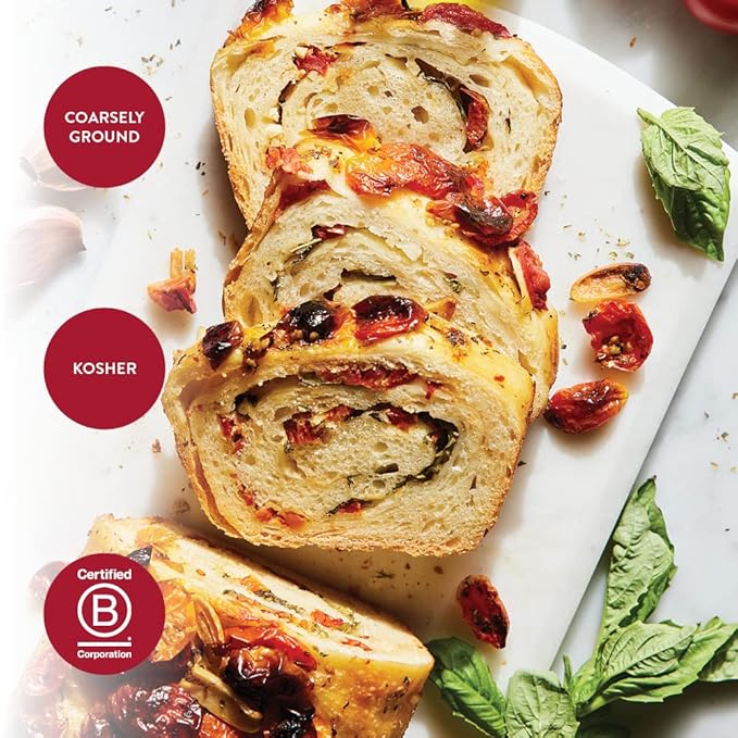 King Arthur Premium Semolina Flour: Coarse Ground, High Protein Durum Wheat for Perfect Pasta, Pizza, and Bread Making - Kosher, 3 lbs Resealable Bag, USA-Grown Wheat, Versatile Baking Ingredient