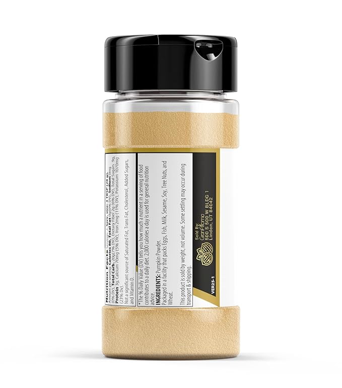 GranAroma Pumpkin Powder, Delicious Baking & Food Additive, Superfood, Pure Pumpkin (2.72 Ounce)