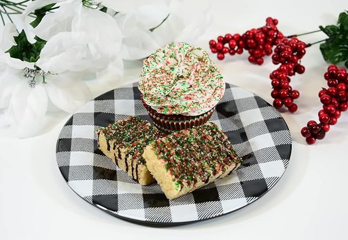 Mystic Sprinkles Christmas Holiday Sprinkle Mixes (Jingle All The Way Sanding Sugar 4oz)