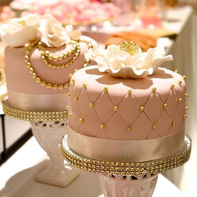 Sprinkles for Cake Decorating 4 Sizes, 7.8oz Gold Sprinkles for Baking Cake Cupcake Ice Cream Chocolate Cookie Decorating Celebrations Wedding Christmas