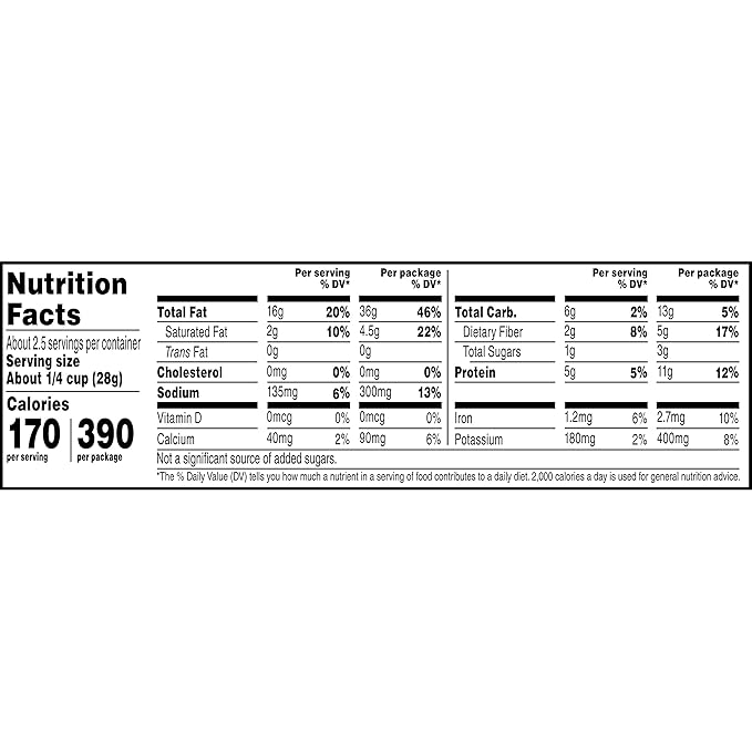 Nut Harvest, Deluxe Mixed Nuts, 2.25 Ounce (Pack of 16)