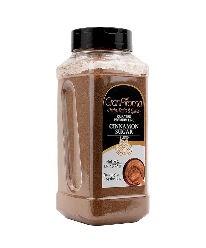 GranAroma Cinnamon & Sugar, Sweet and Aromatic, Flavorful Blend, Baking and Cooking (1.6 Pound)