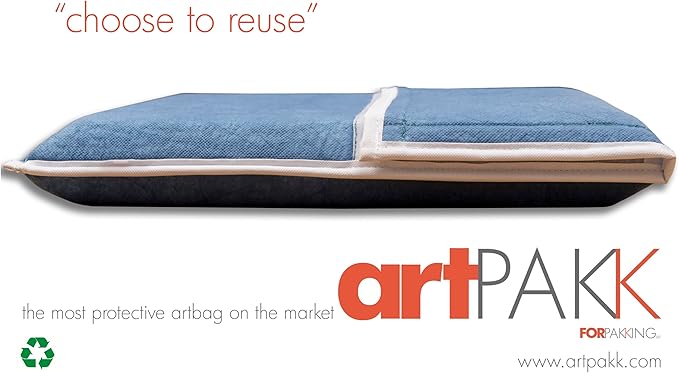 Art Bags (AP02-20" x 24") - Strong • Shock-Absorbent • Reusable • Non-Toxic • Waterproof • Acid-Free Lining - Long-Term Art Storage + Shipping + Protection Solution