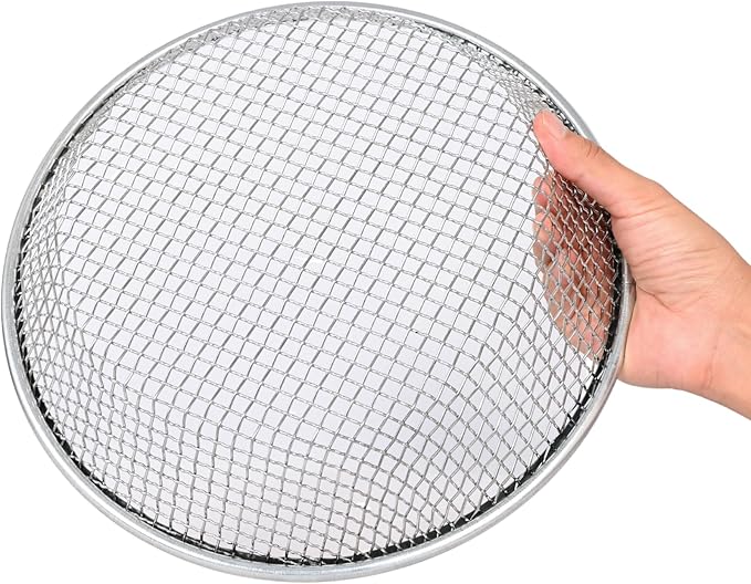 Soil Sifter for Garden Suitable for 5 Gallon Buckets (3 PCS 3/8in,1/4in,1/8in,)