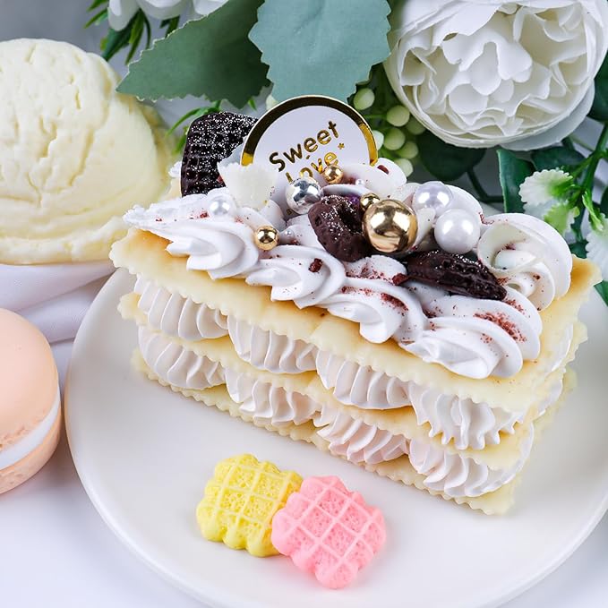White Pearl Sprinkles for Cake Decorating, 4 Sizes Sugar 130g/4.6oz, Cupcake, Ice Cream, Donuts, Macaron Toppings Supplies (2mm, 4mm, 7mm, 1cm)