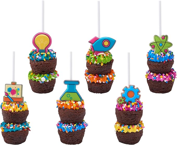 DecoPac Rainbow Party Fusion Mix Sprinkles, 26oz, Shaped Candy Sprinkles in Handheld Container, Magical Edible Decorations For Celebration Cakes, Cupcakes, Cookies and Donuts