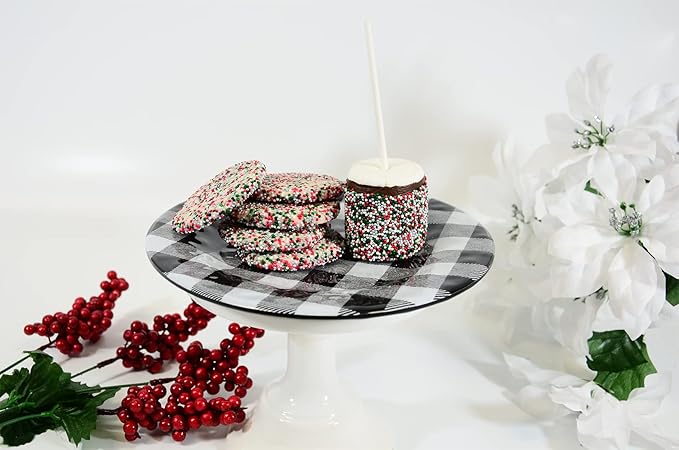 Mystic Sprinkles Christmas Holiday Sprinkle Mixes (A Classic Christmas in Silver Nonpareil Mix 4oz)
