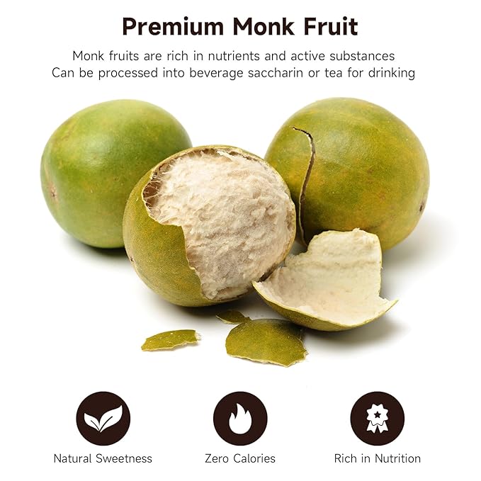 SPICEEL Monk Fruit Sweetener with Allulose - Zero Calorie White Sugar Substitute, No Erythritol, Keto Friendly, from Monk Fruit Extract for Baking, Coffee&Tea, Gluten Free, Vegan, Sugar Replacement(1lb pack of 1)