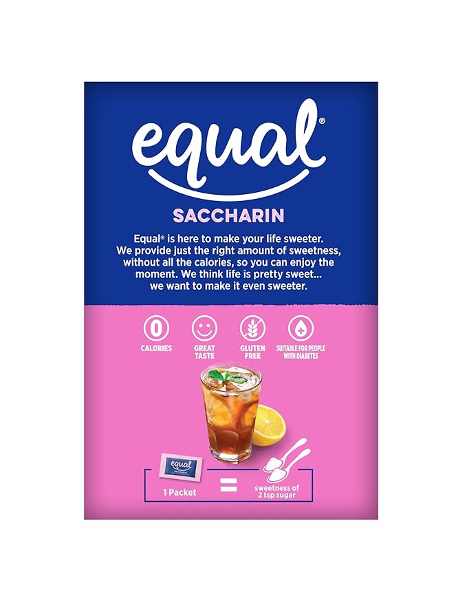 Equal Sugar Substitute Packets - 100 ct (Pack of 2)