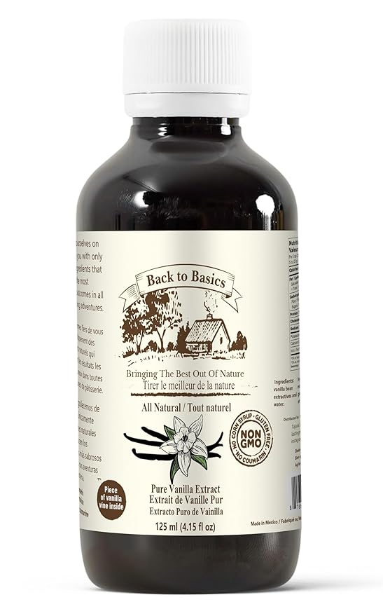 Back to Basics Vanilla (4.25 Oz (125ml) (Pack of 1), Dark)