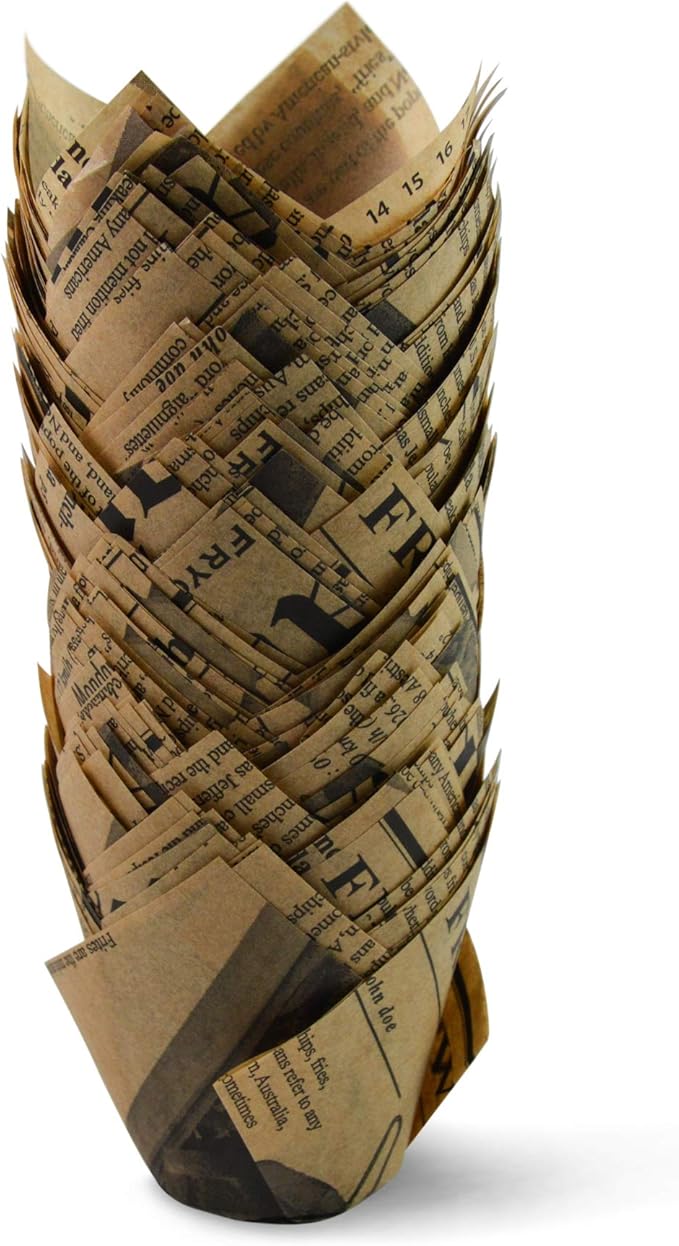1000pcs Unbleached Newspaper Medium Size Tulip Baking Cups Cupcake Liners Muffin Liners Greaseproof Paper