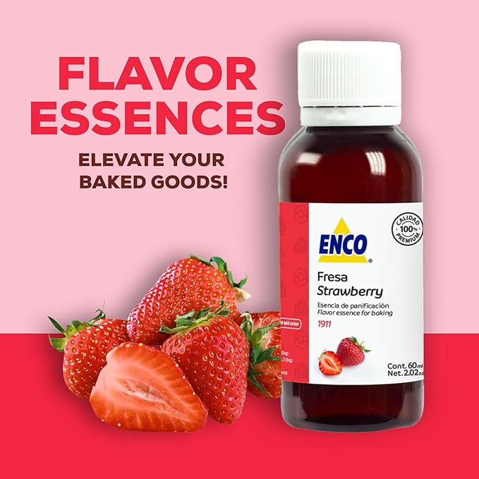 ENCO Baking Essence 2.02 fl.oz (Strawberry)