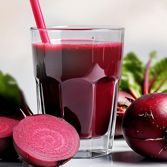 SXETBEAN Beet Root Powder, 7oz/198g Beetroot Powder, No Additives, Pure Red Powdered Beet Roots for Smoothies, Baking, Juices, Pasta, Porridge