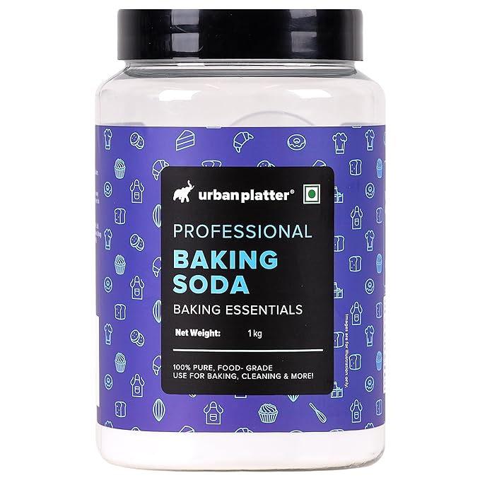 Urban Platter Baking Soda | 35.27 Oz (1kg) | Food-Grade | Sodium Bicarbonate | Multipurpose Kitchen Essential | Leavening Agent for Baking Cakes, Breads, Cookies & Muffins