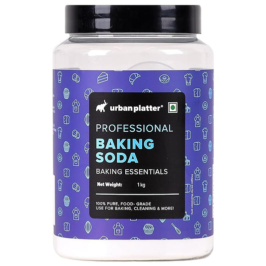 Urban Platter Baking Soda | 35.27 Oz (1kg) | Food-Grade | Sodium Bicarbonate | Multipurpose Kitchen Essential | Leavening Agent for Baking Cakes, Breads, Cookies & Muffins