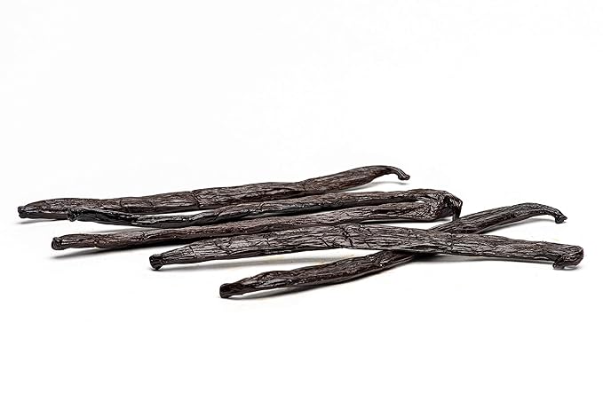 Slofoodgroup - Gourmet Vanilla from Tahiti - Real Tahitian Vanilla Bean Pods - 8 Ounce - For Cooking, Baking, and Vanilla Extract