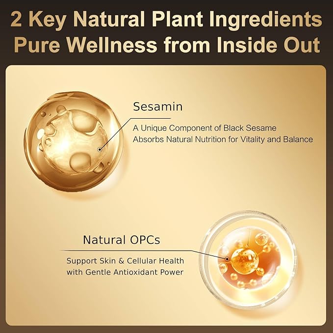 Sugar-Free Walnut Black Soybean Sesame Meal Replacement Powder, Low GI, Smooth and Easy to Absorb, Rich in Sesamin, Non-GMO, Vegan, Zero Sugar Meal Replacement Shake, 19.25oz (546g)