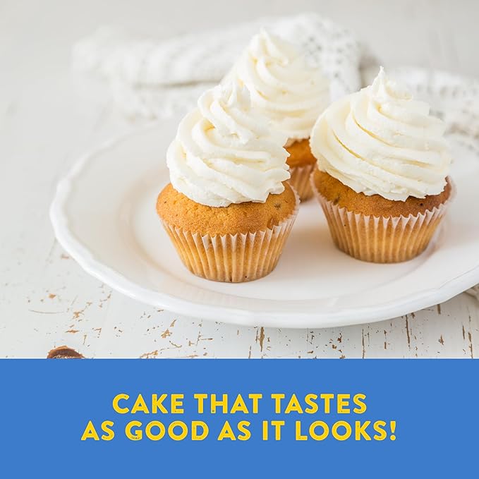 Kinnikinnick - White Cake Mix - Gluten Free, Allergy Friendly Cake Mix - 17.6 oz. Boxes - 6 Pack
