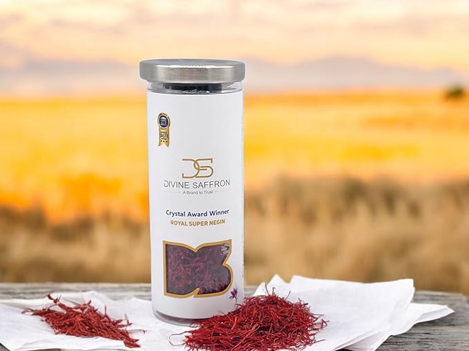 Saffron Threads - 100% Fresh, Pure Saffron from Afghanistan - Premium Award Winner Red Saffron Threads for Cooking Spanish Rice & Risotto, Golden Milk & More - Divine Healing Saffron, 11g Gift Box