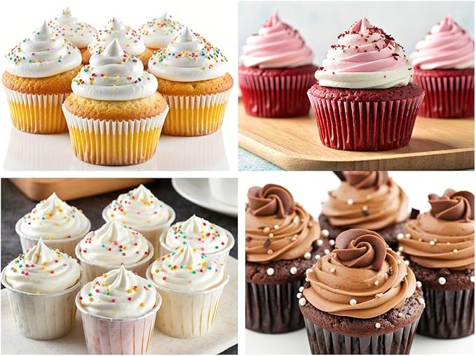5Pcs Large Piping Tips Set, Cookie Decorating Tools Cake Decorating Tips Frosting Icing Tips Piping Nozzles Baking Tools for Cupcake Cake Cookie Pastry, Food Grade Stainless Steel, 1A 1E 347 348 356