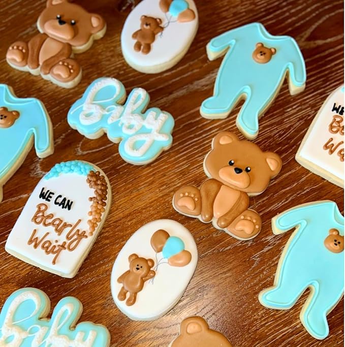 Bear Cookie Cutter-3.5 Inch-Diswasher Safe-Biscui Cookie Cutter Fondant Mold for Baking