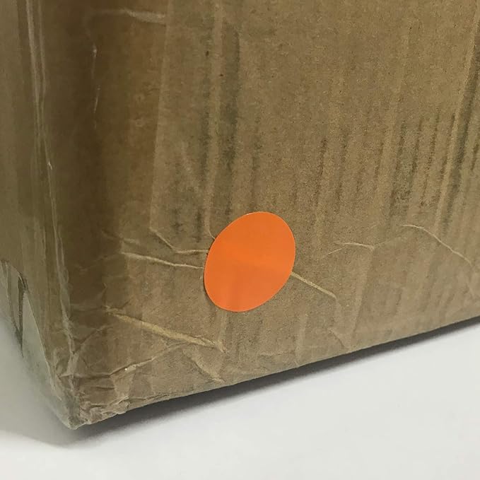 900 Pack - Colored Shape Stickers Labels, 3/4" - 4 Shapes, 5 Colors