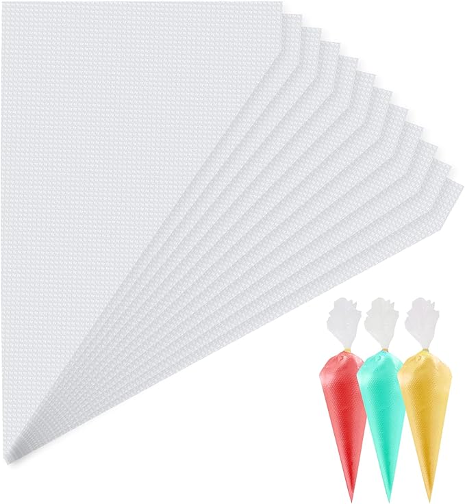 100pcs Disposable Small Piping Bags 8 inch, Mini Piping Bags, Pastry Piping Bags for Cream Frosting, Icing Bags for Cake and Dessert Decorations
