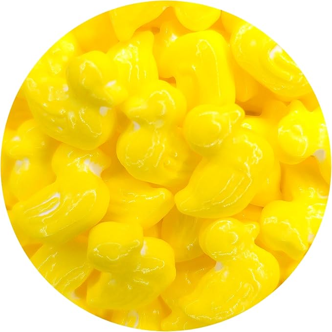 NCS Yellow Rubber Duck Shape Edible Candy Sprinkles, 8 ounces