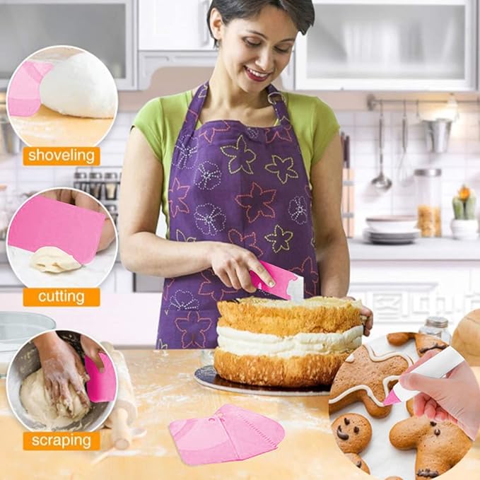 Cake Decorating Kit,Piping Bags and Tips Set,Cake Decorating Supplies,Frosting Piping Kit,Cake Baking Supplies for Beginners (255PCS)