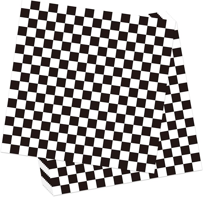 Premium Deli Paper 10"x10"- 200 Pk - Sandwich Wrapping Greaseproof Paper Sheets, Bread/Rolls Deli Paper Liners, Baskets Lining Wrappers for Fish & Chips or Burger & Fries