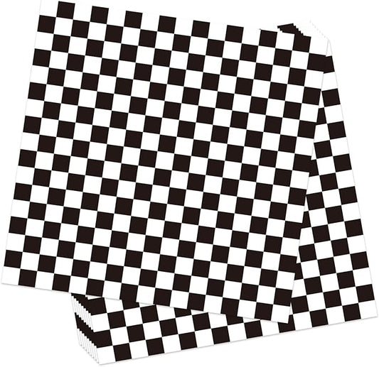Premium Deli Paper 10"x10"- 200 Pk - Sandwich Wrapping Greaseproof Paper Sheets, Bread/Rolls Deli Paper Liners, Baskets Lining Wrappers for Fish & Chips or Burger & Fries