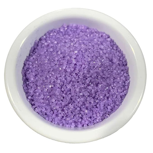 Ultimate Baker - Sanding Sugar, Purple - Vibrant, Naturally Colored Baking & Decorating Sugar, Perfect for Sprinkling on Cakes, Desserts & Confections, Medium Crystal - 8oz