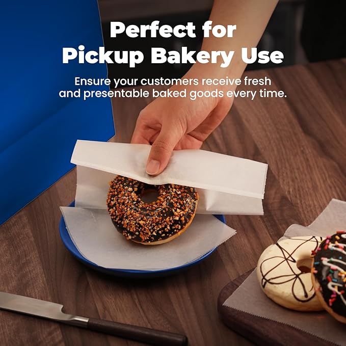 Fit Meal Prep [6000 Pack] 8 x 10.75" Wax Paper Sheets for Food, Interfolded Precut Deli Pop Up Grease-Proof Sandwich Paper Wraps, Waterproof for Lunch, Food Basket, Microwave Cover, BBQ