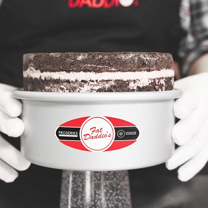 Fat Daddio's PCC-93 Anodized Aluminum Round Cheesecake Pan, 9 x 3 Inch