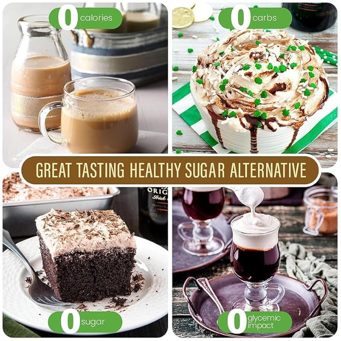 Stevia Select Irish Cream Stevia Extract Liquid - Zero Calorie Sweetener - All Natural Flavor Drops Extract Liquid - Pure Stevia Keto Coffee Drops - Keto Sweetener & Sugar Alternative 2 Oz (2 Pack)