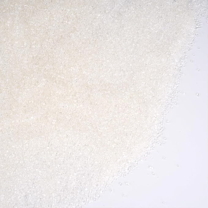 White Sanding Sugar for Baking 4 oz Edible Sparkling Sugar Sprinkles Coarse Sugar Crystals for Baking Topping Cake Cookie Cupcake Topper Ice Cream Decoration Supplies